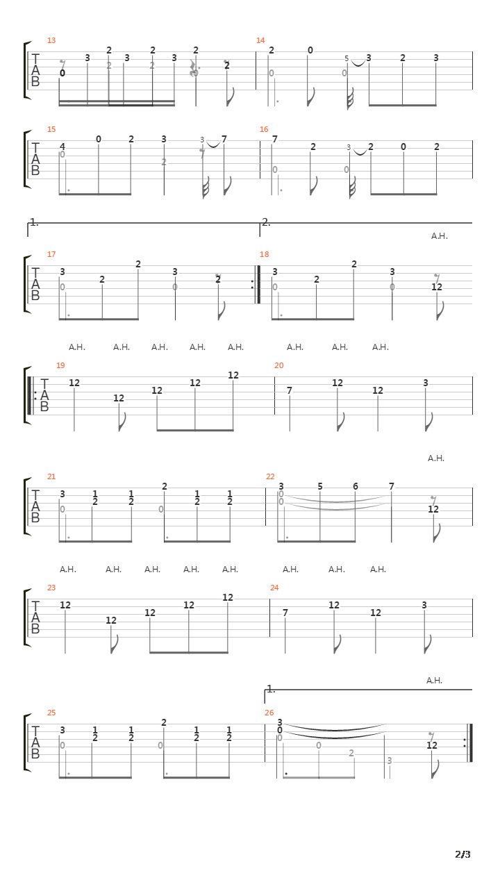 Opus 59 No 28吉他谱