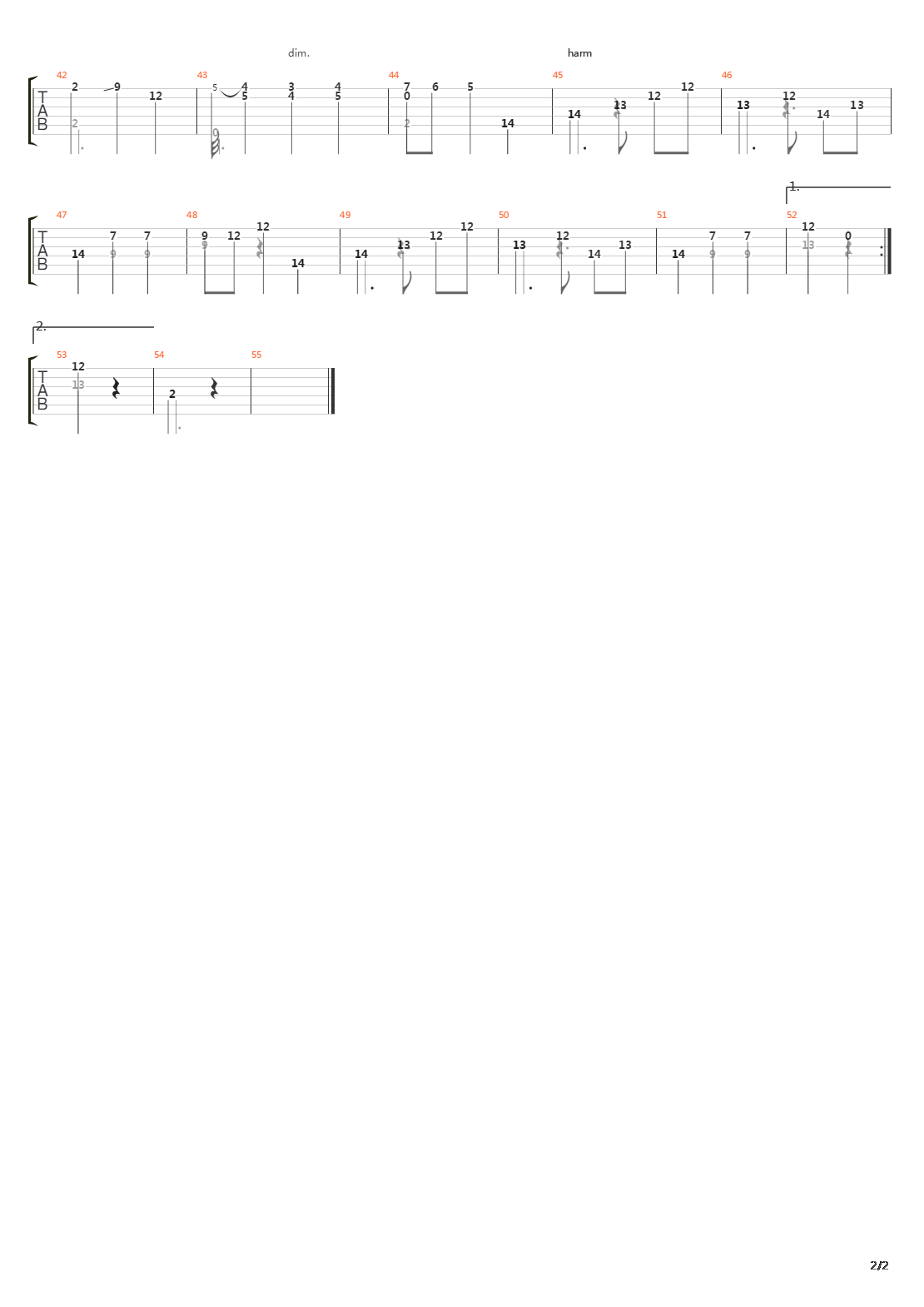 Opus 59 No 46吉他谱