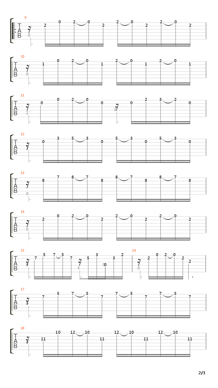 Opus 60 No 4吉他谱