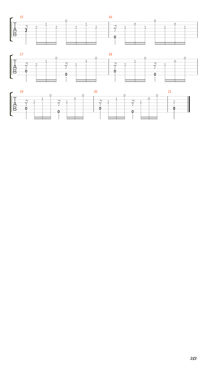 Allegro Etude in A Minor吉他谱