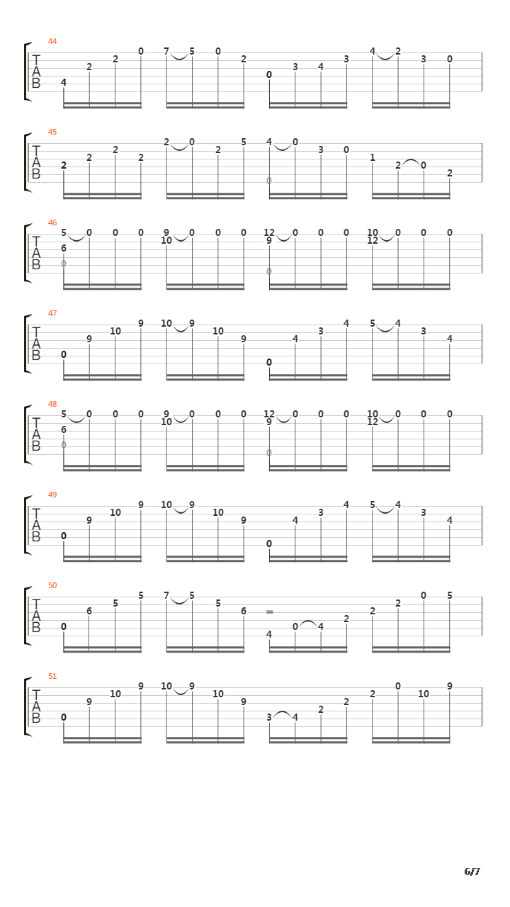 Opus 60 No 25 in A吉他谱