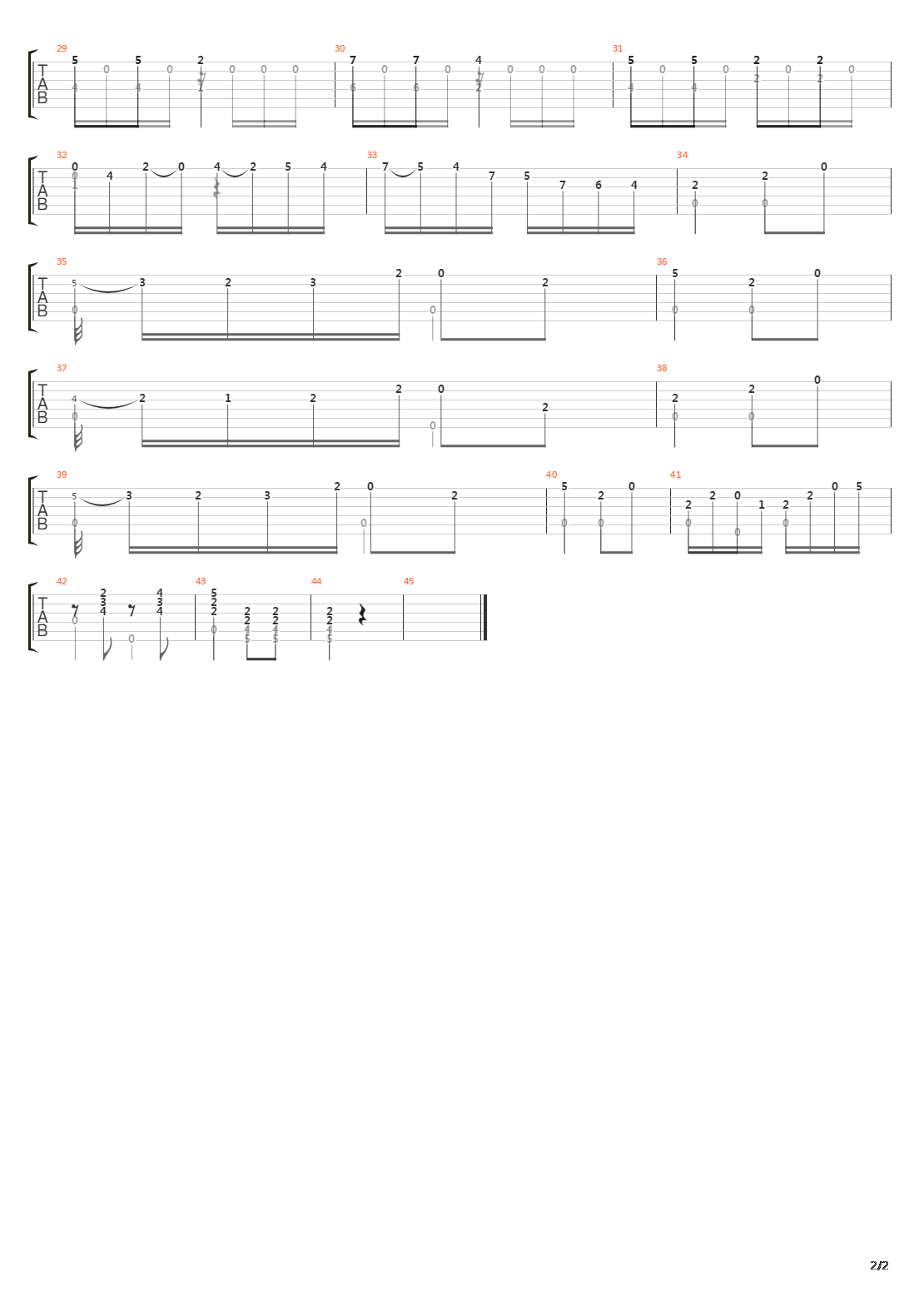 Opus 30 No 32 Allegro吉他谱