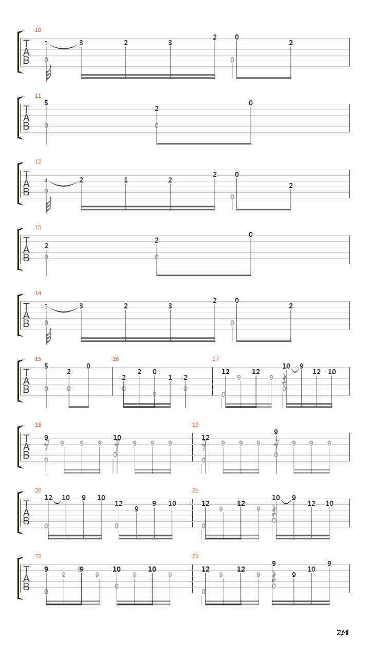 Opus 30 No 32 Allegro吉他谱