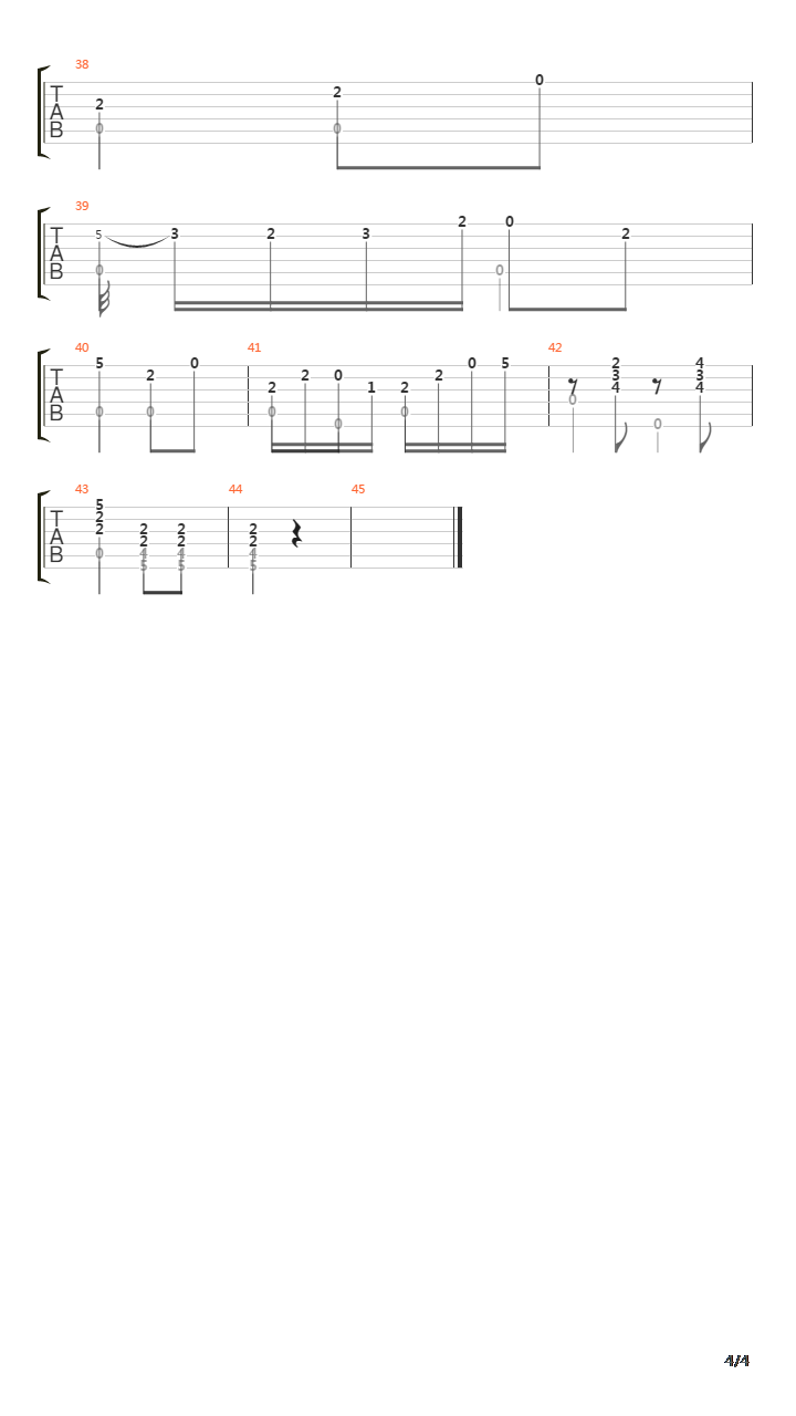 Opus 30 No 32 Allegro吉他谱