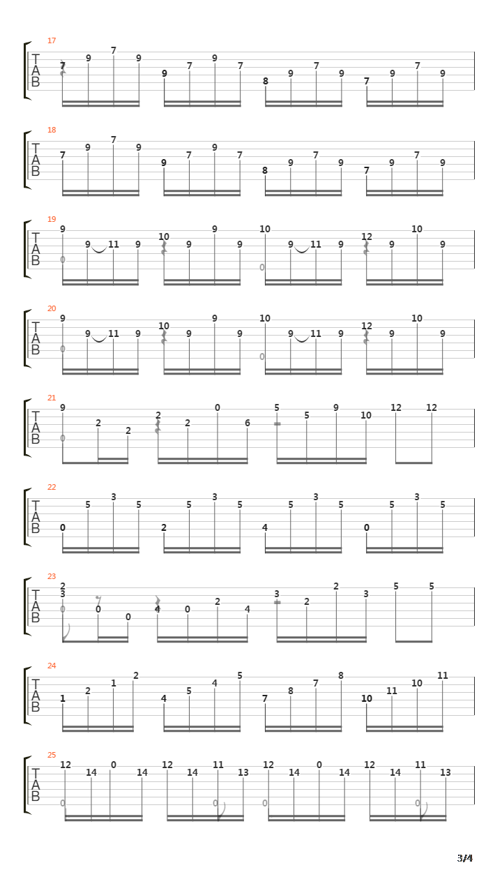 Opus 48 No 16吉他谱