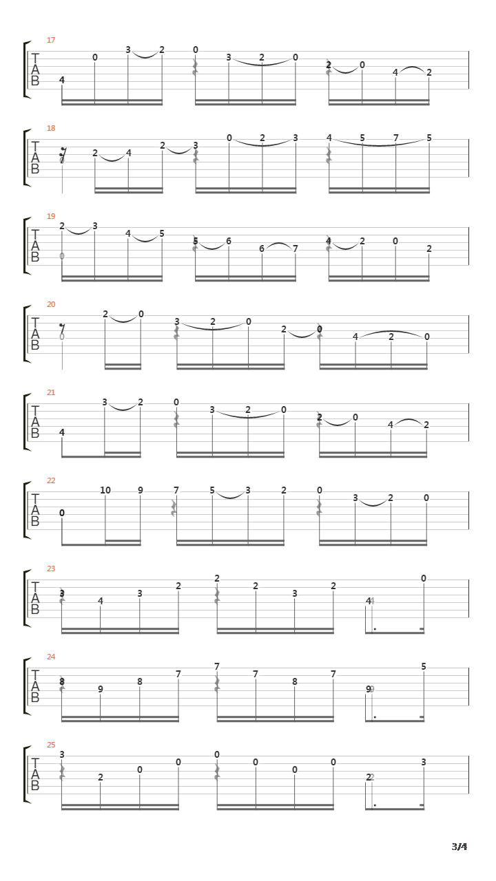 Opus 48 No 23吉他谱