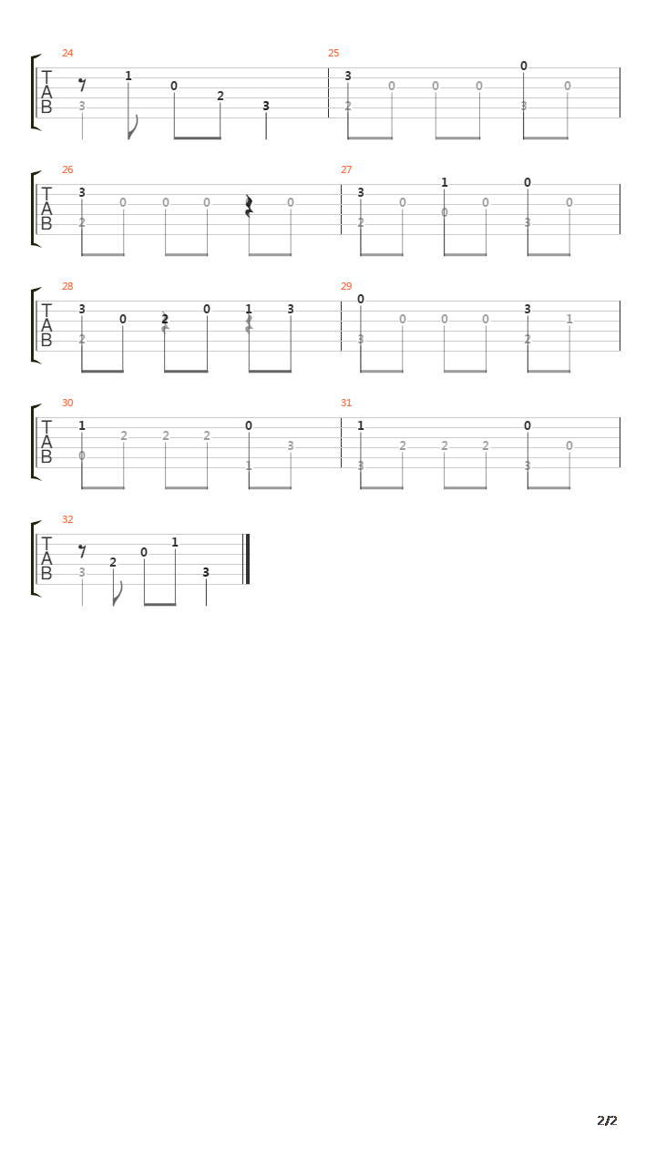 Opus 50 No 1吉他谱