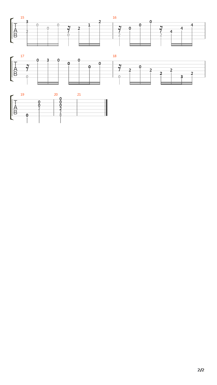 Opus 59 No 13吉他谱