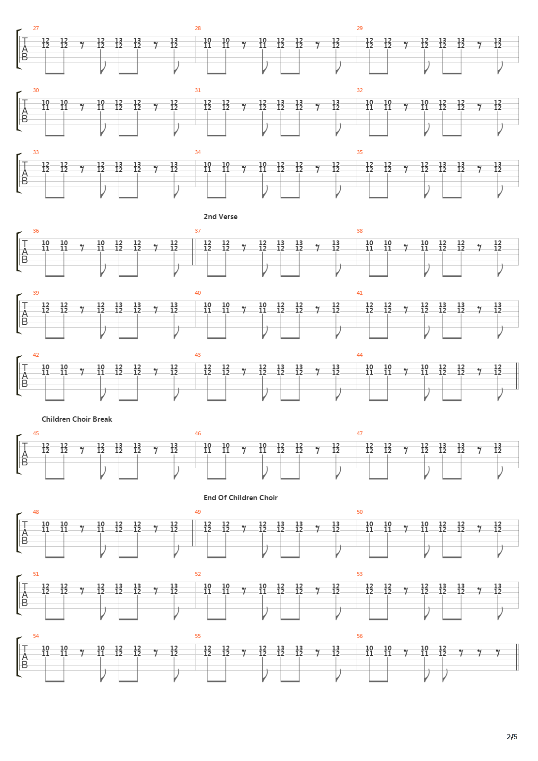 Feuer吉他谱