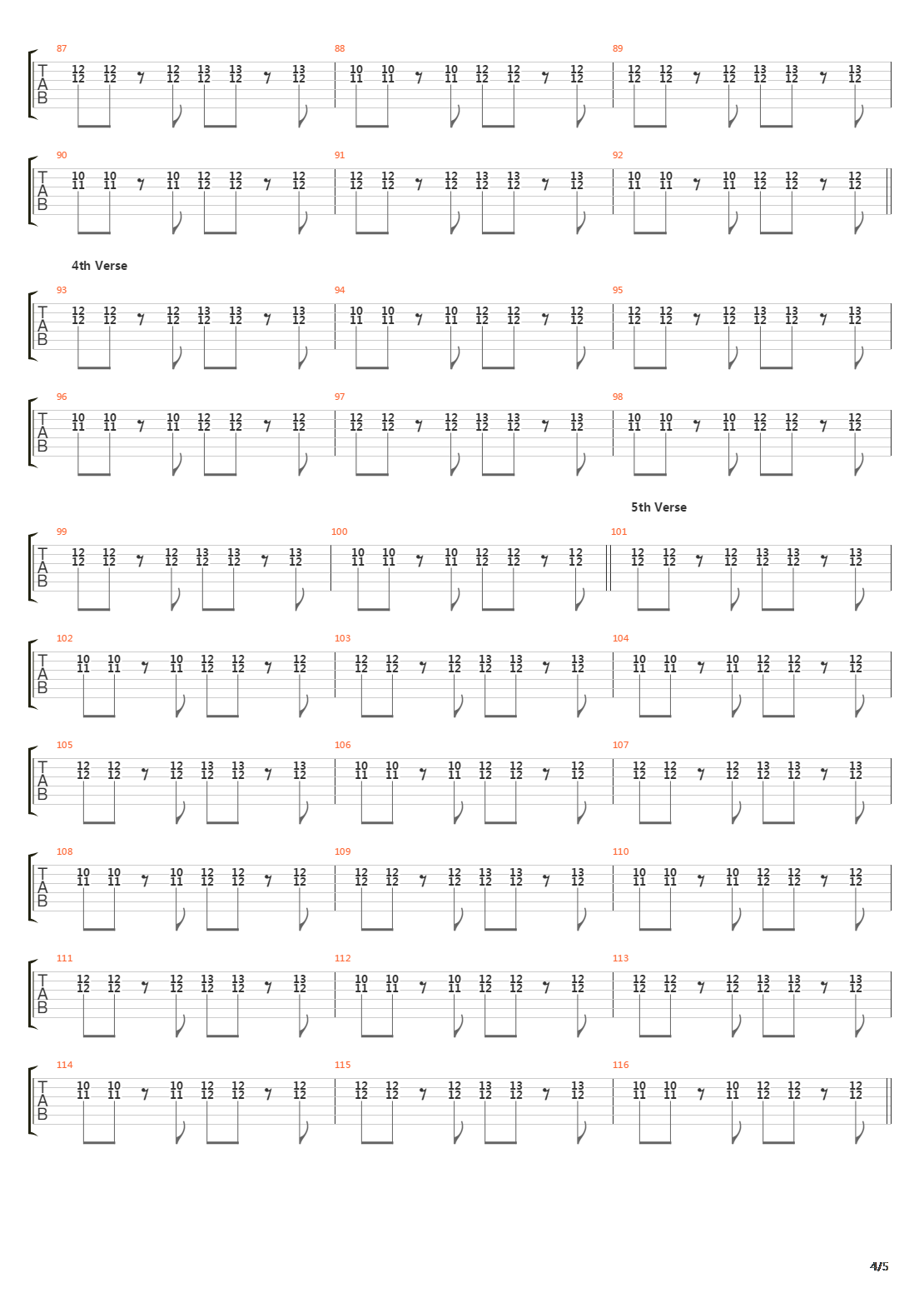 Feuer吉他谱