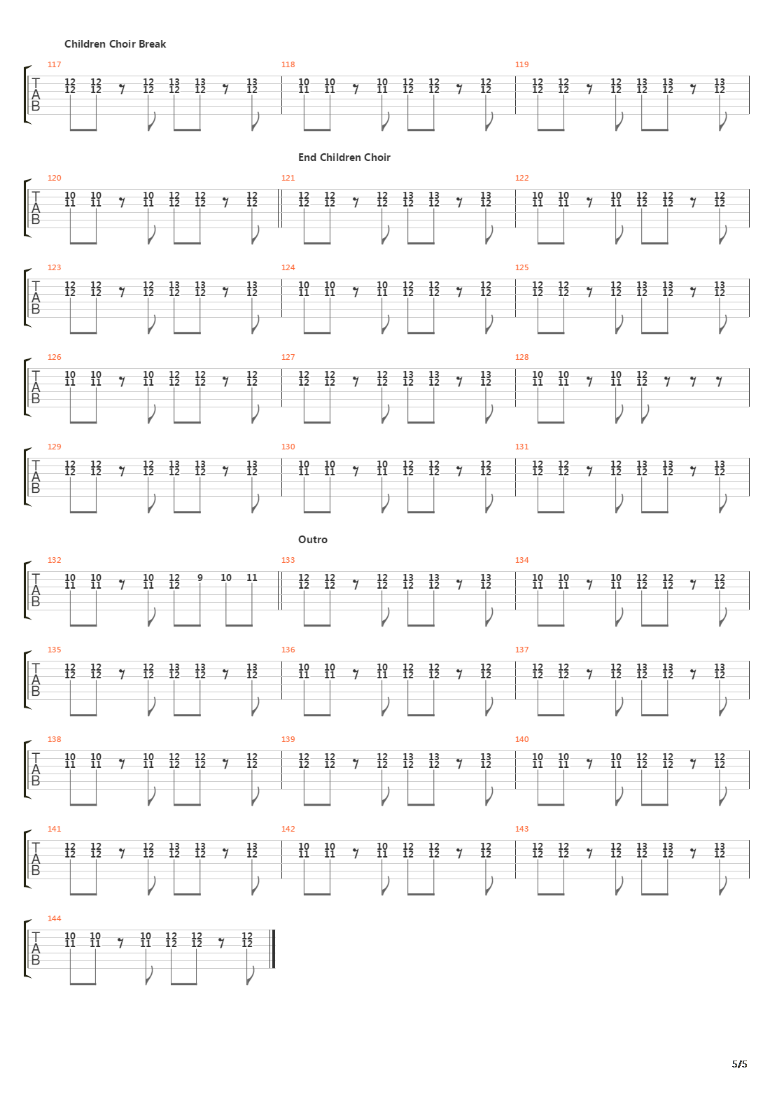 Feuer吉他谱