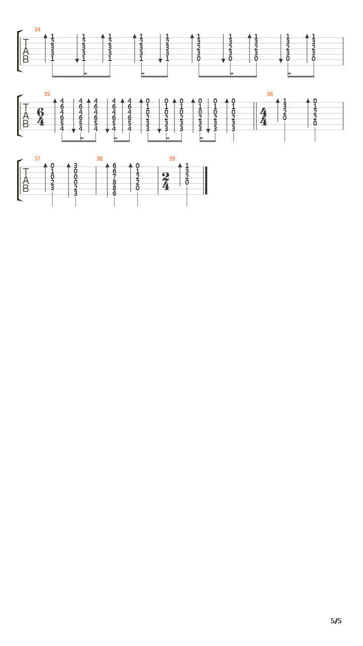 Vermchtnis Der Sonne吉他谱