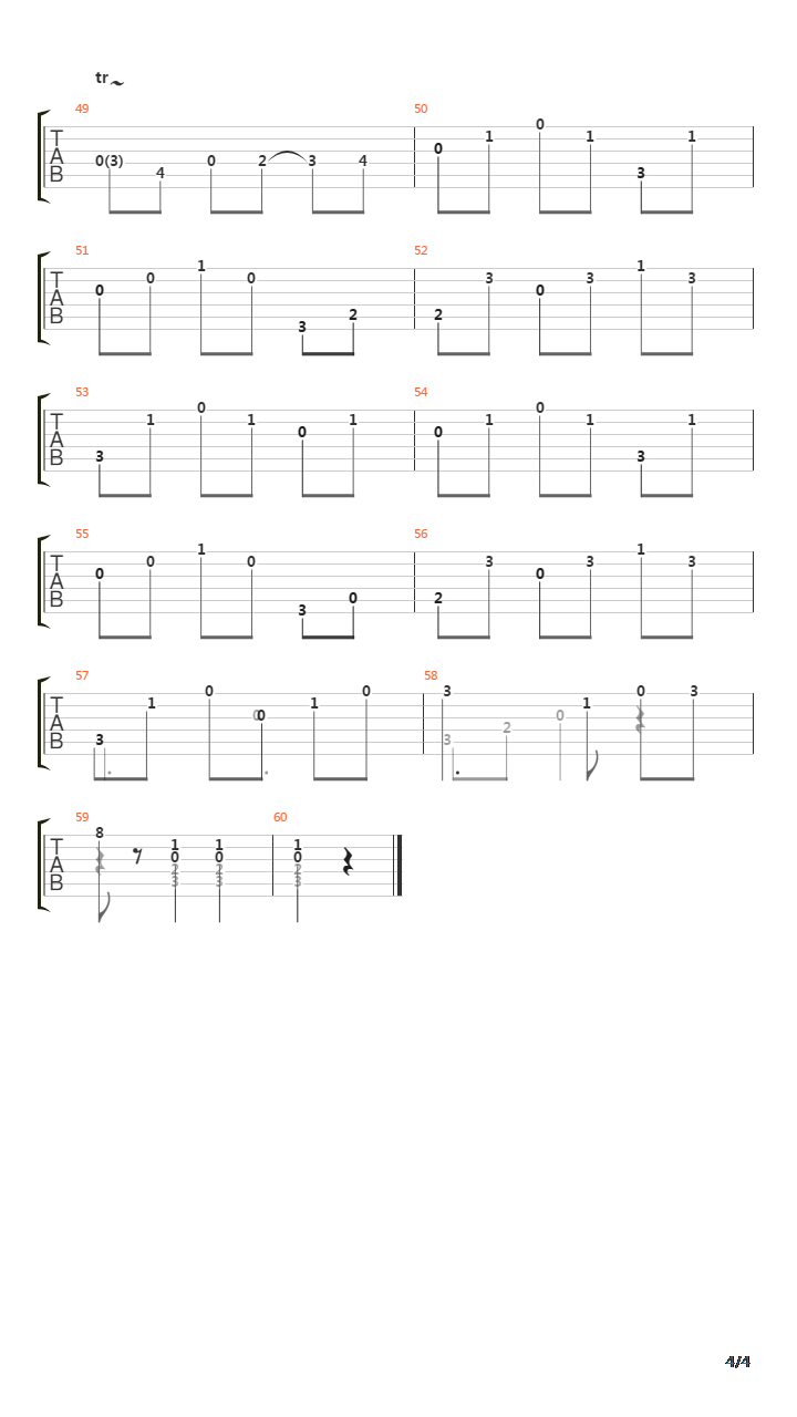 Opus 38 No 2吉他谱