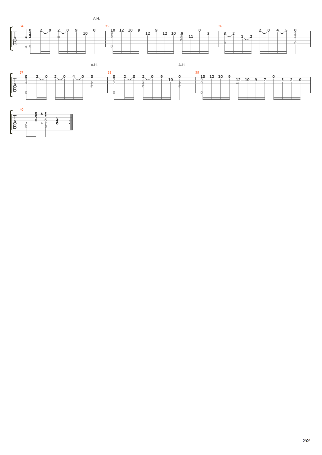 Opus 51 No 7吉他谱