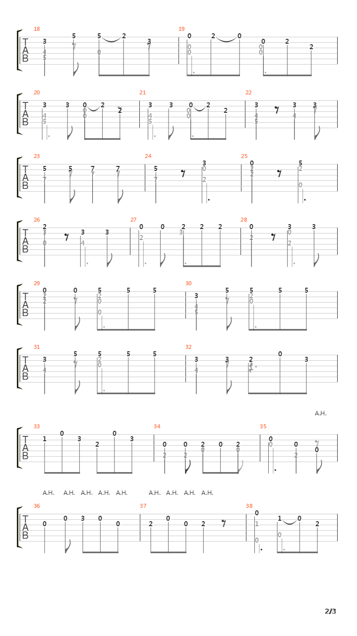 Opus 51 No 9吉他谱