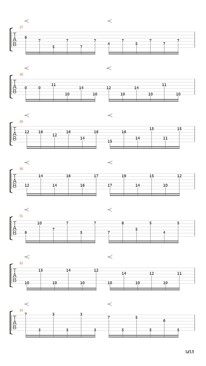 Capricce No 2吉他谱