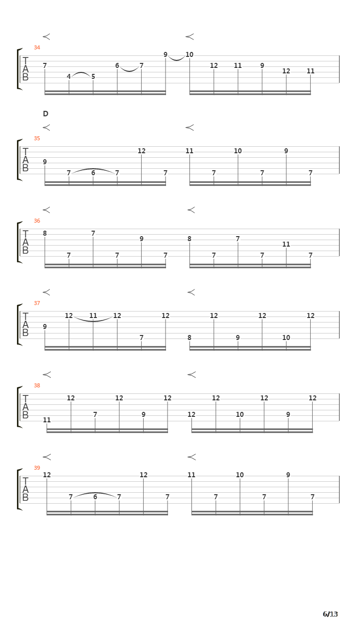 Capricce No 2吉他谱