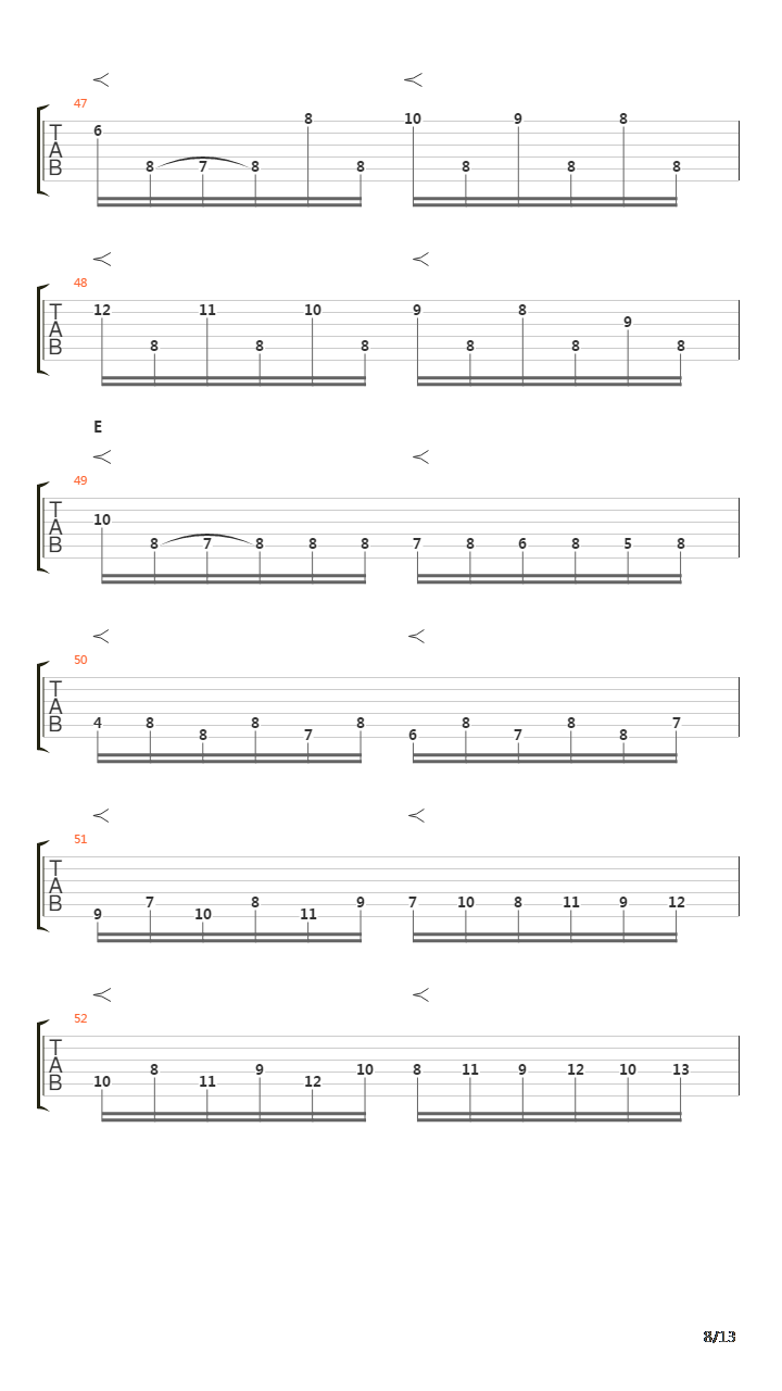 Capricce No 2吉他谱