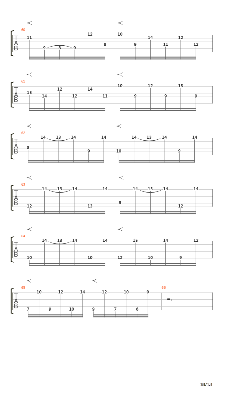 Capricce No 2吉他谱