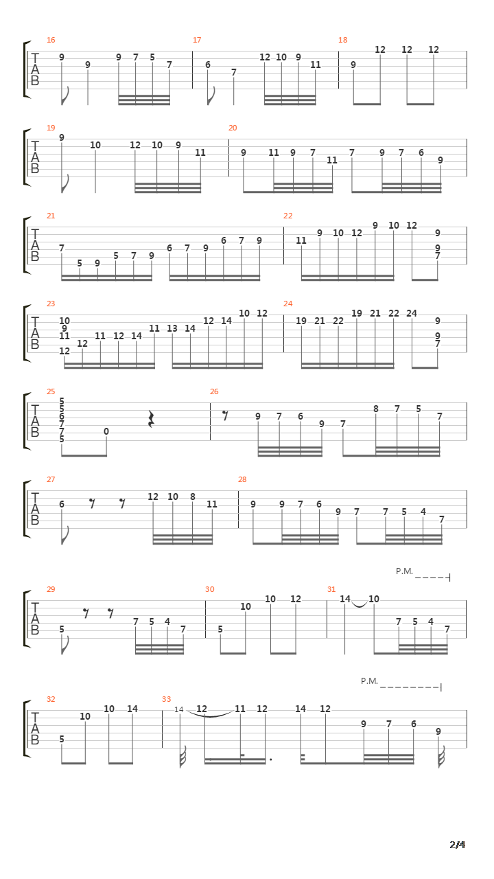 Le Streghe吉他谱