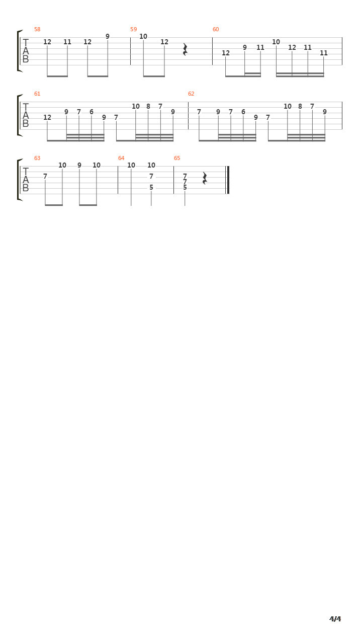 Le Streghe吉他谱