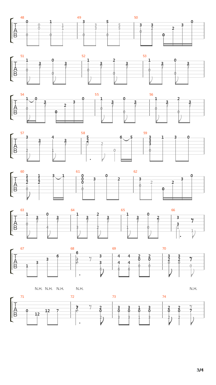 Amphion吉他谱