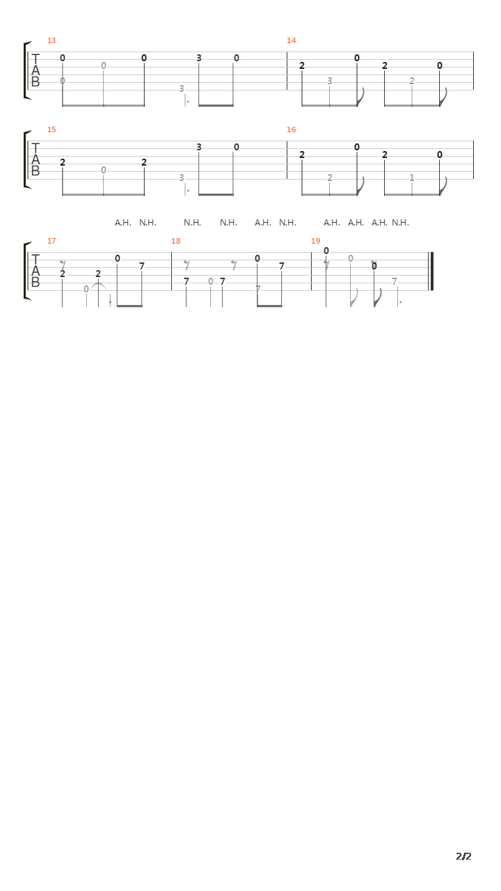 Without Landscape吉他谱