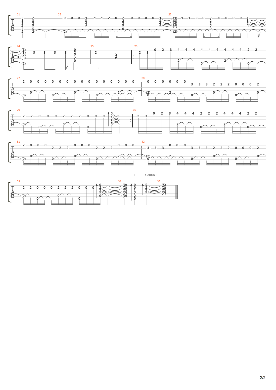 Guadalajara吉他谱