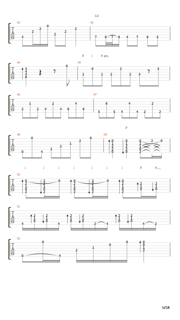 Los Veleros吉他谱