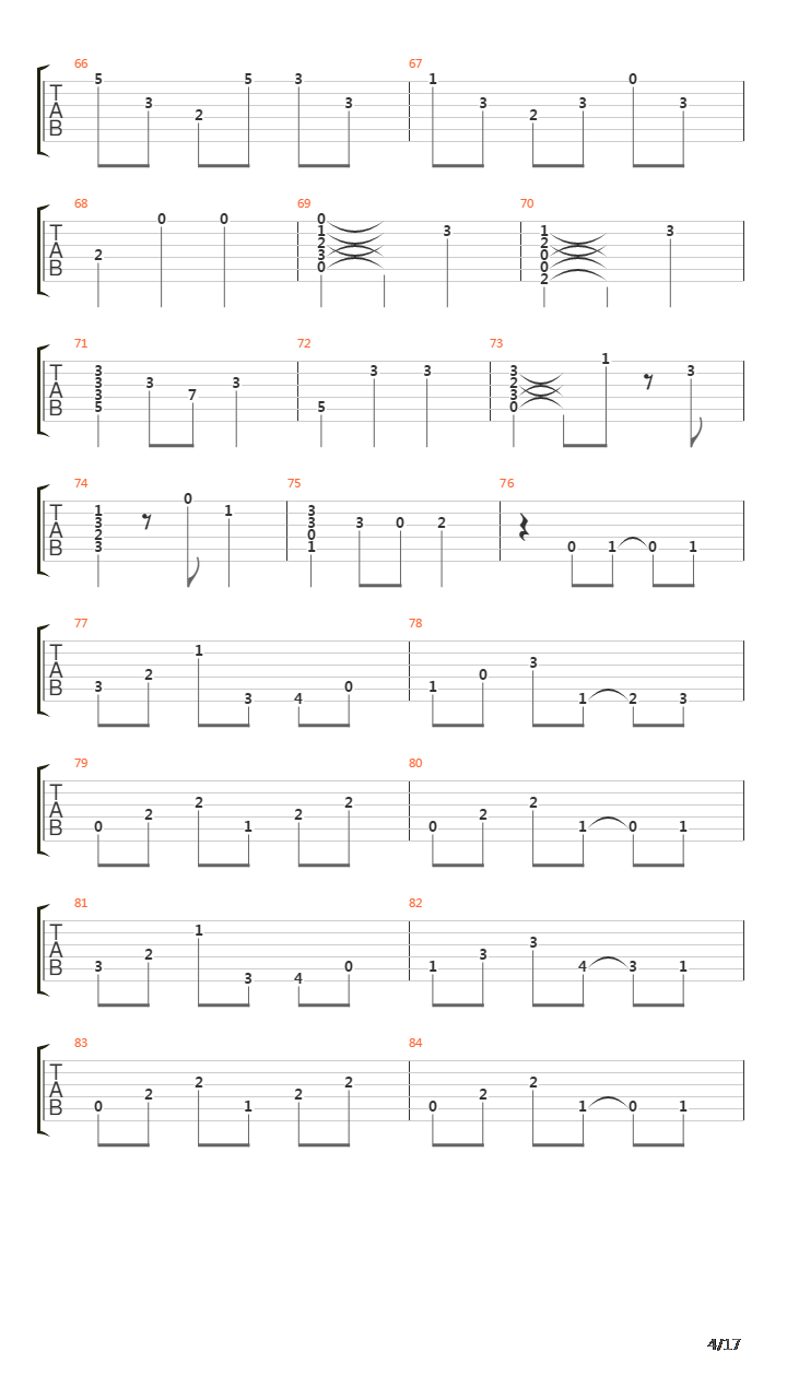 Plazuela吉他谱