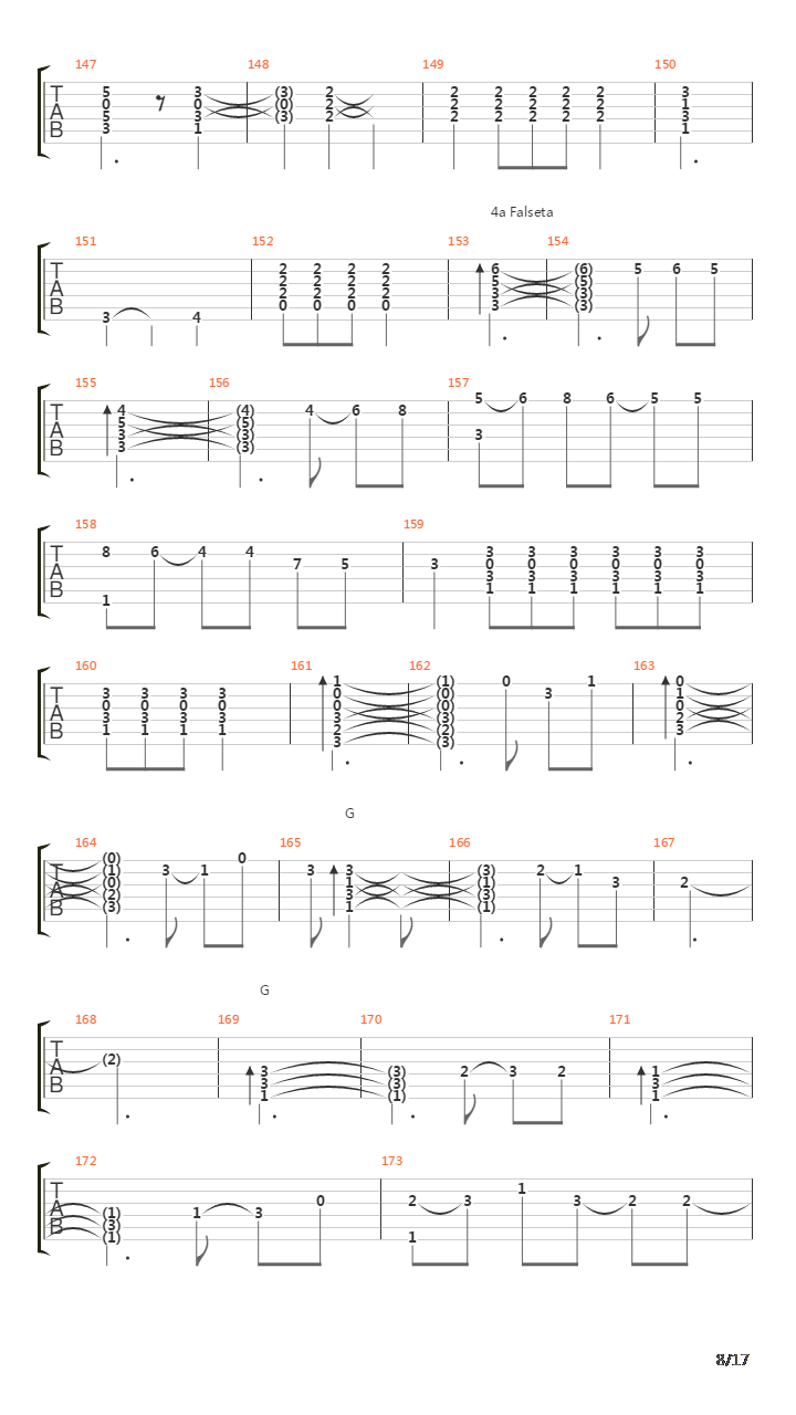 Plazuela吉他谱