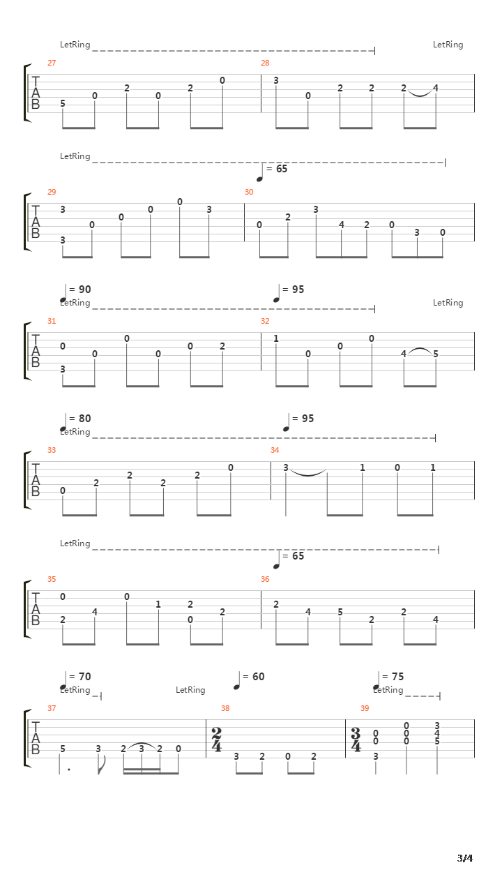 First Piano Concerto in B flat minor吉他谱