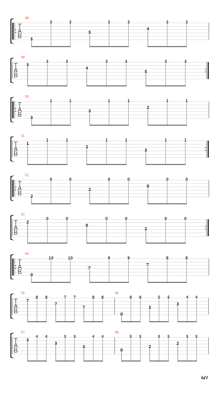 Ejercicio 12吉他谱