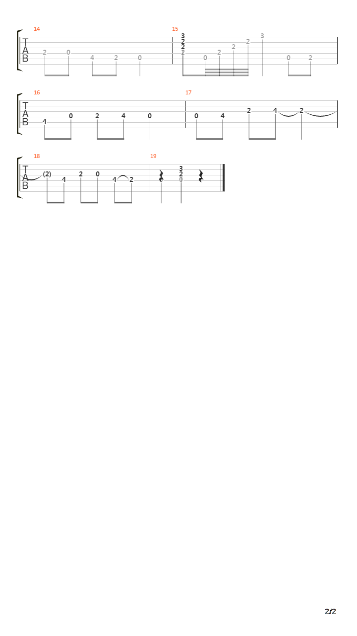 Sevillanas 2吉他谱