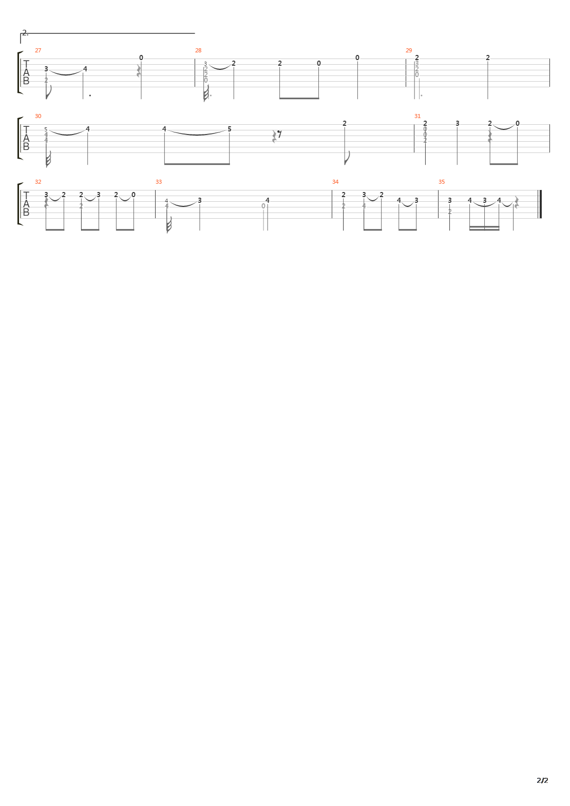 Suite in B Minor (Gigue)吉他谱