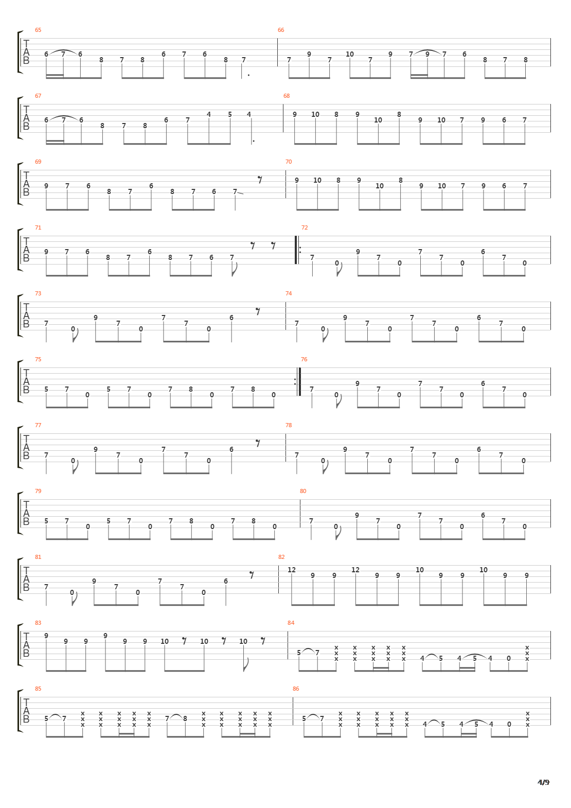 Atman吉他谱