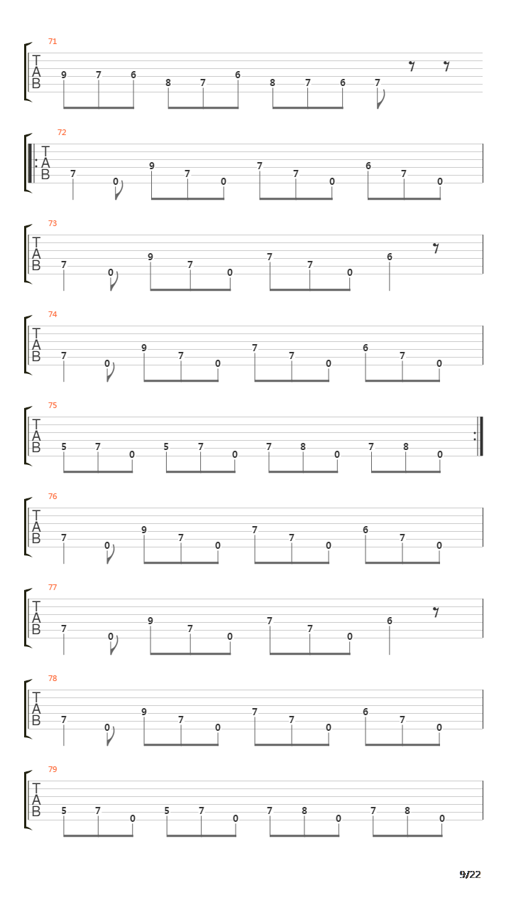 Atman吉他谱