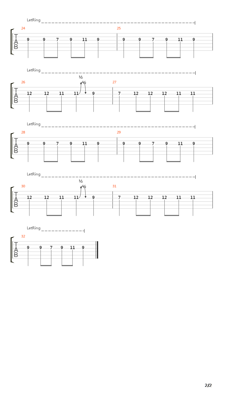 Chac Mool吉他谱