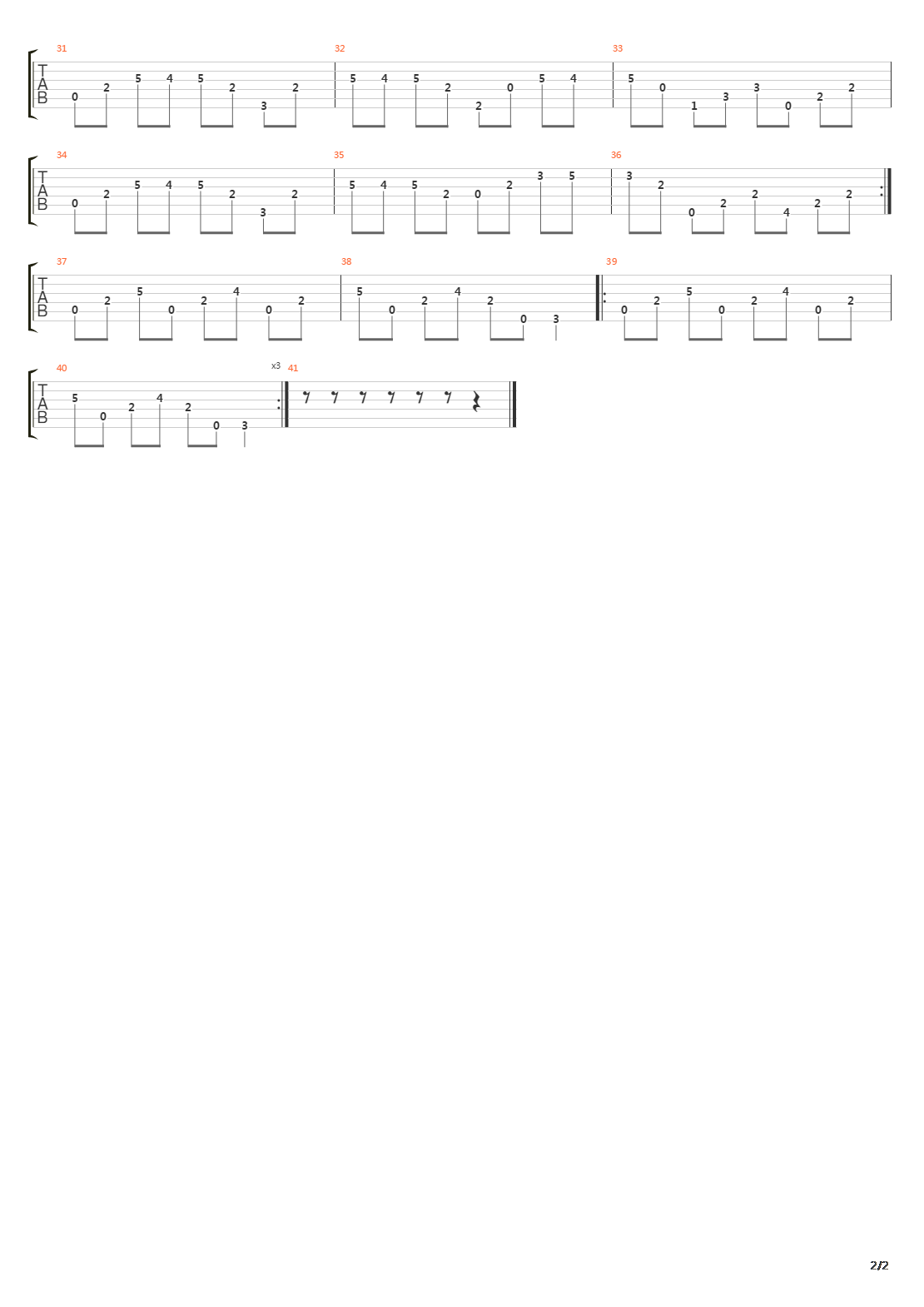 Logos吉他谱