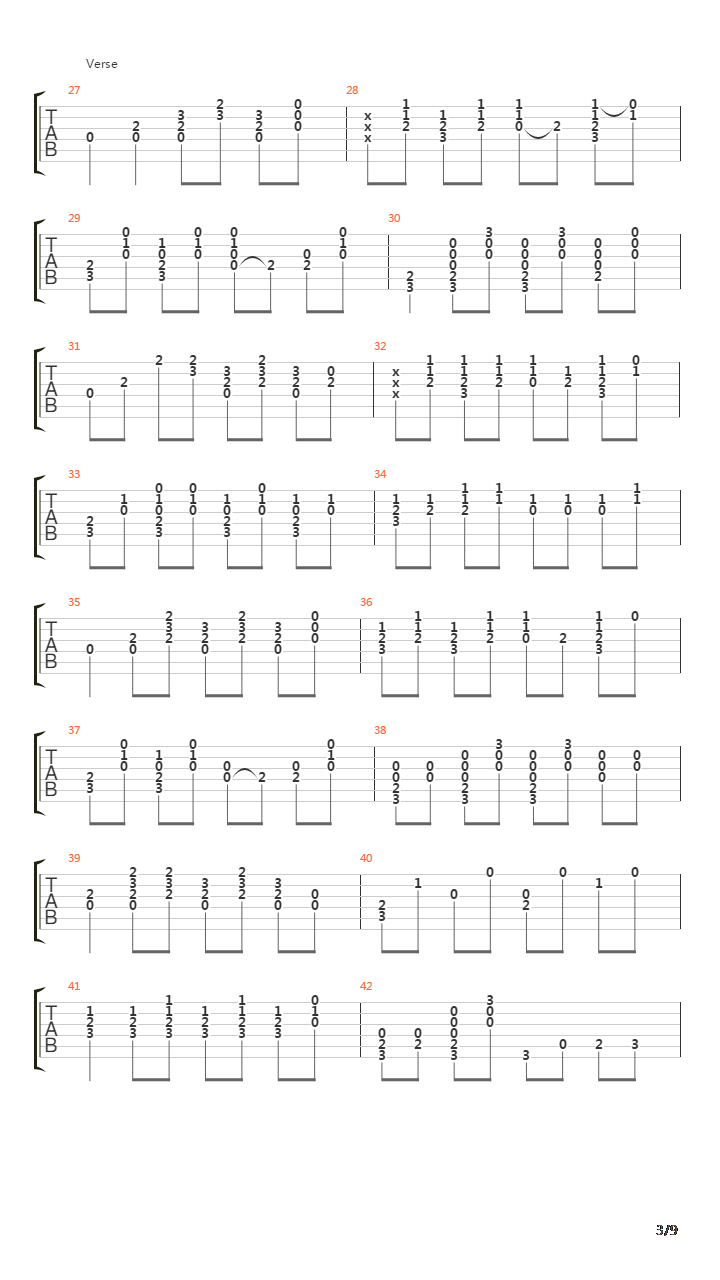 Old Man吉他谱