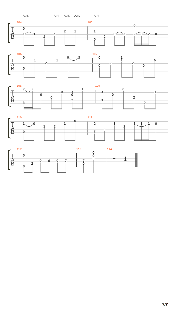 Gottingen吉他谱