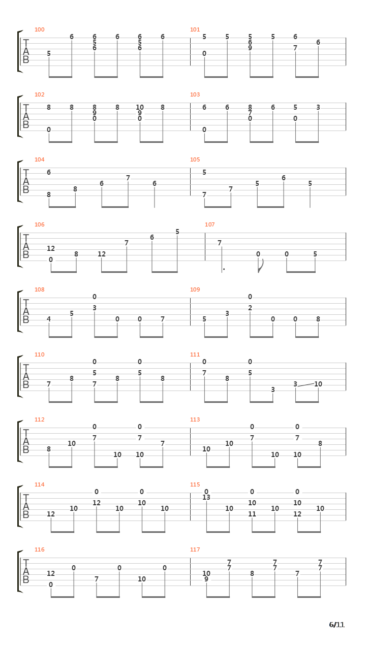 Sa Jeunesse吉他谱