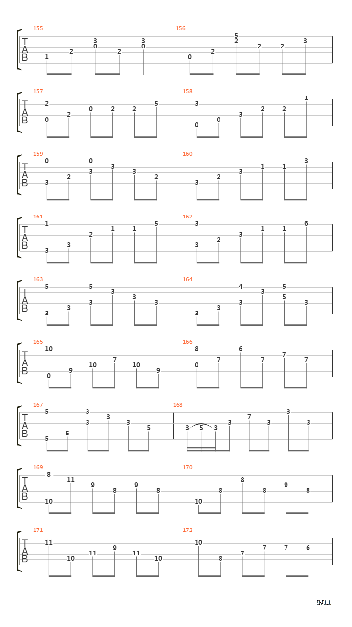 Sa Jeunesse吉他谱