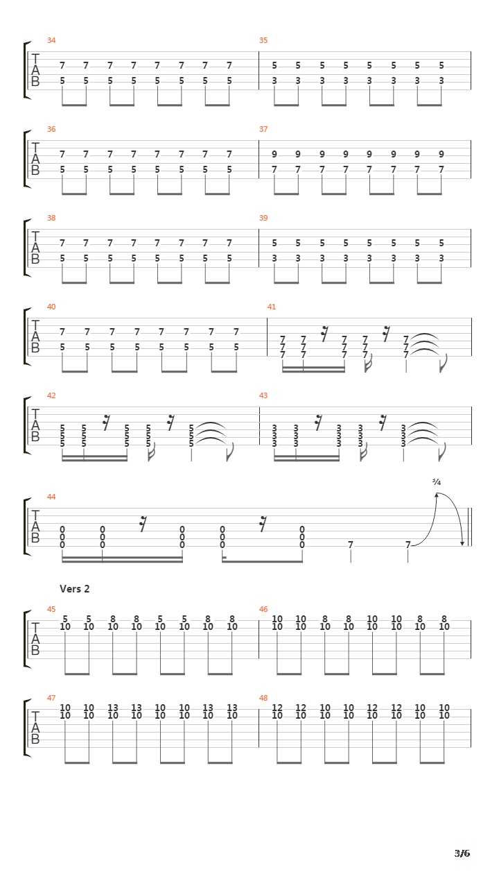 Lost In The Echo吉他谱