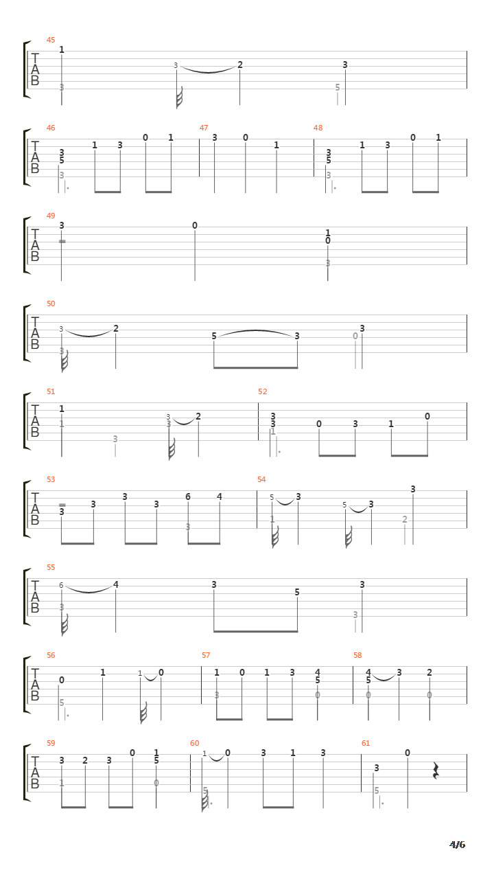 Sonata 1719 in Dm 3 la Badinage吉他谱