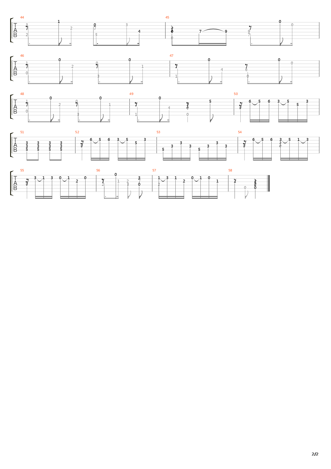 Sonata in A Minor Linfidele (Paisanne)吉他谱