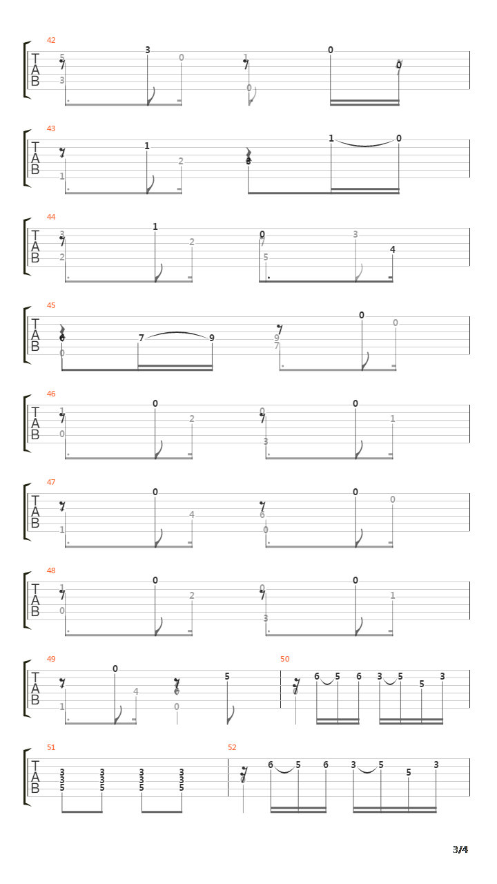 Sonata in A Minor Linfidele (Paisanne)吉他谱