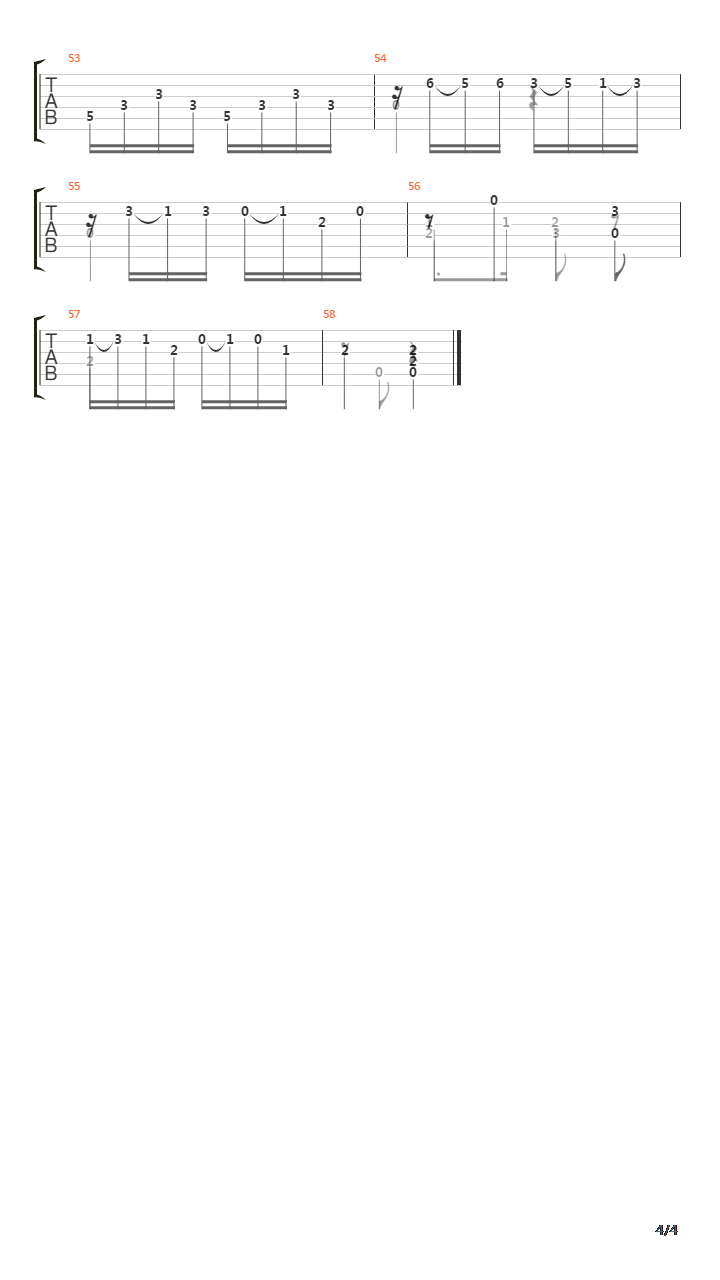 Sonata in A Minor Linfidele (Paisanne)吉他谱