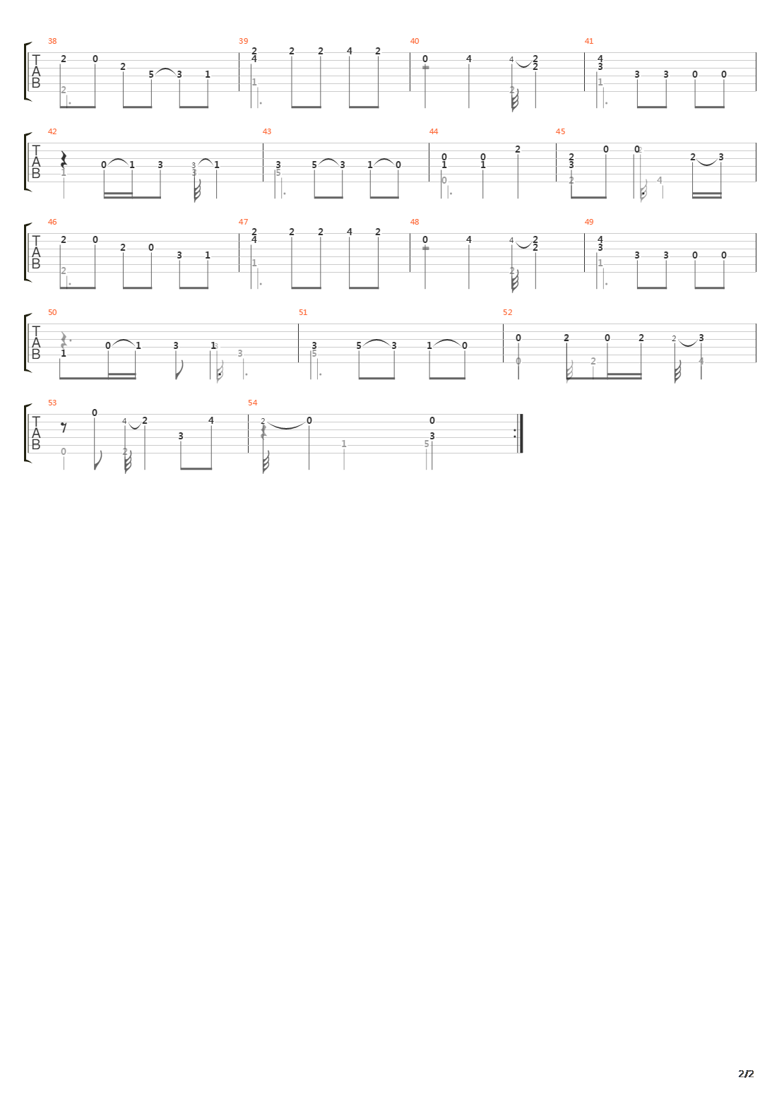 Sonata In Bb 3 Menuet吉他谱