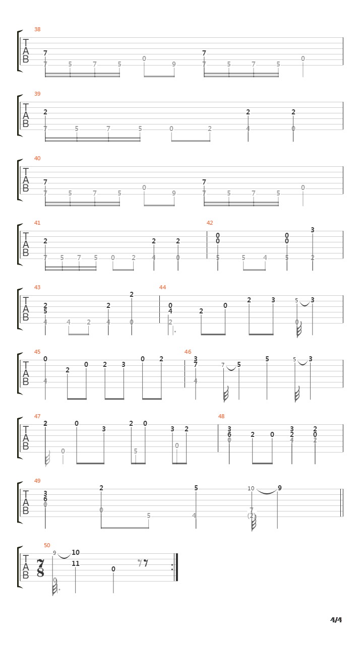 Sonata In D (L20) 2 Marche吉他谱
